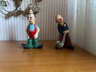 Figuras de Payasos Vintage.
