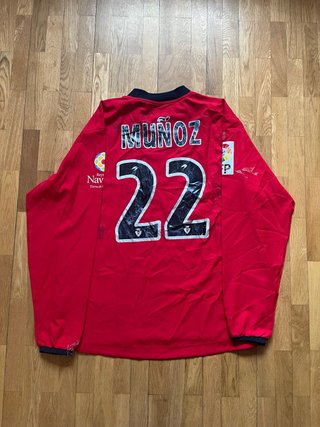 Camiseta Match Worn Osasuna Iñaki Muñoz 2005/2006