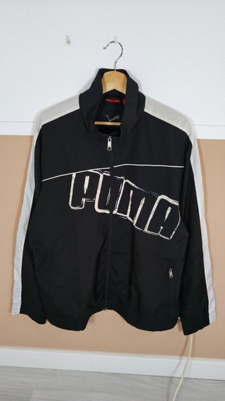 Chaqueta Puma Negra y Blanca