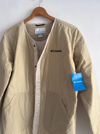 Chaqueta Columbia Bomber Beige Talla M