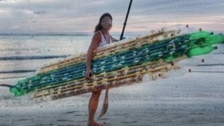Tabla Paddle Surf Hecha con Botellas