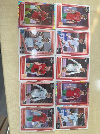 Lote 10 Cartas Marruecos Donruss