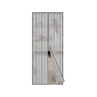 Cortina Magnética 110x210 mosquitera color Gris