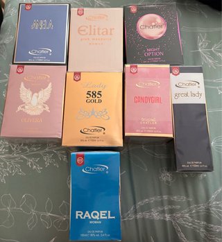 Lote 7 Perfumes Mujer Chatler