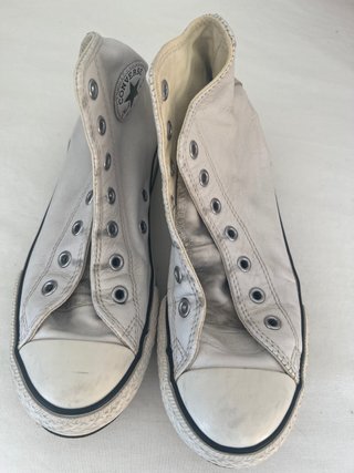 Zapatillas Converse bota Piel Blancas Talla 36