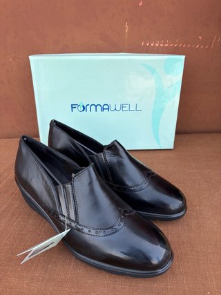 Scarpe Formawell Vera Pelle Nere Nuove