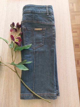 Falda Vaquera Zara Talla 36