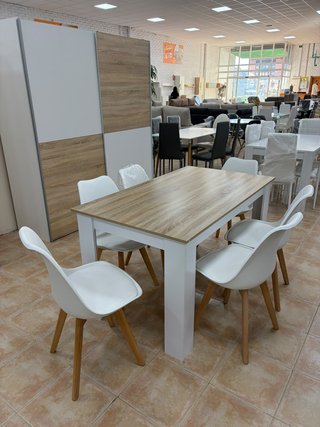 Mesa madera moderna NUEVA nórdica.