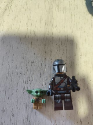 Minifiguras LEGO The Mandalorian y Grogu ORIGINAL