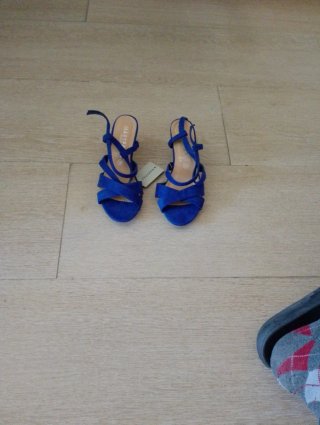 Sandalias Azules Marypaz Talla 38