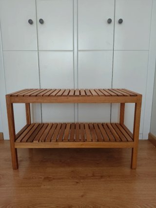 Banco Zapatero Ikea de Madera