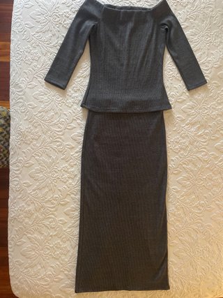 Conjunto ZARA Gris
