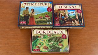 Set di giochi da tavolo Viticulture, Tuscany e Bordeaux