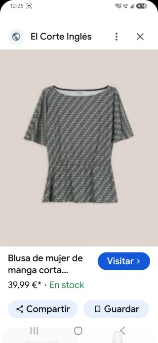 Blusa Estampada Trucco
