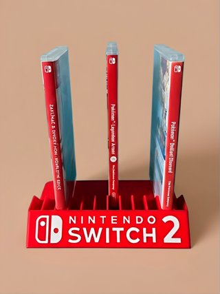 Espositore per 12 giochi Nintendo Switch 2