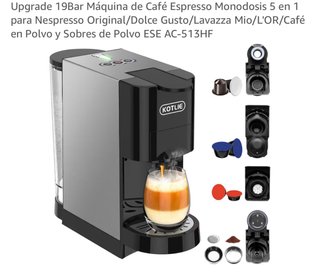 Cafetera Express Kotlie 5 en 1