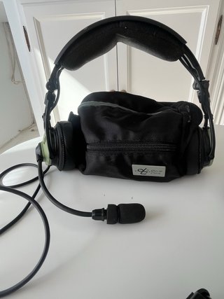 Cascos de aviación para pilotos de la marca David