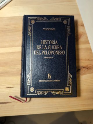 Historia de la guerra del Peloponeso Libros III-IV