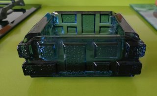 Cenicero de Cristal Vintage Años 70