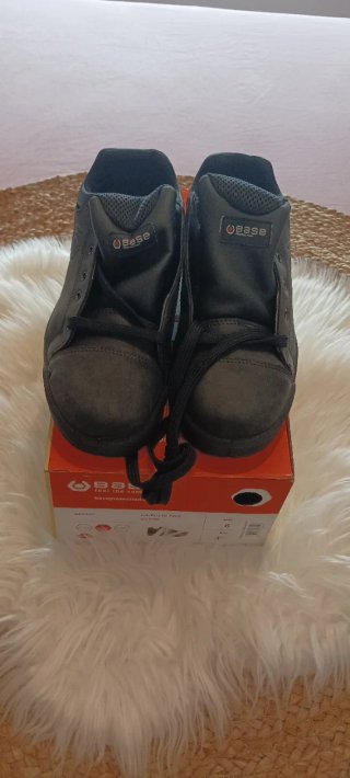Zapatos de seguridad Base negros unisex