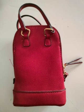 Mini bolso para móvil Parfois rojo