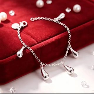 Pulsera Bañada en Plata