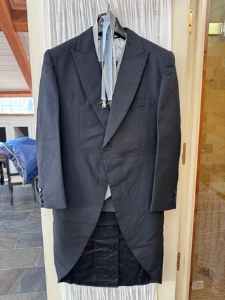 Chaqué de boda de sastrería