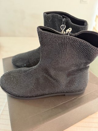 Botines Negros Zara Talla 35