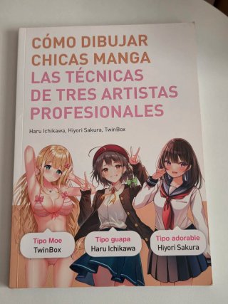 Libro de como aprender a dibujar manga