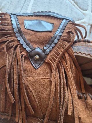 Botas de mujer con flecos