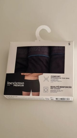 Pack 3 Boxers Inextenso Talla S