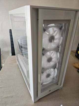Chasis PC Corsair 5000X RGB Blanco
