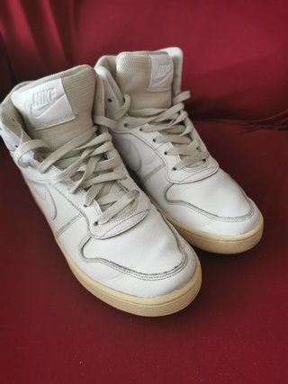 zapatillas botines nike blancas talla 40 41 unisex