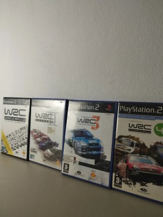 Pack 4 Juegos WRC PlayStation 2