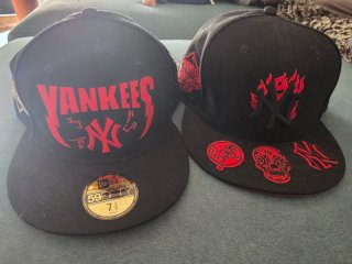 Pack 2 Gorras New Era Yankees tallas 7/38