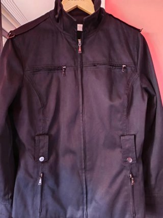 Chaqueta Negra Zara