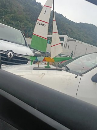 Maqueta de Barco de Vela