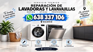 Reparación secadora lavavajillas