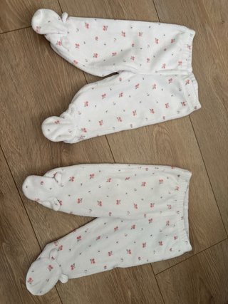 2 Pantalones bebé talla 0-1 meses