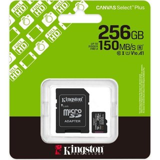 Tarjeta MicroSD Kingston Canvas Select Plus 256GB