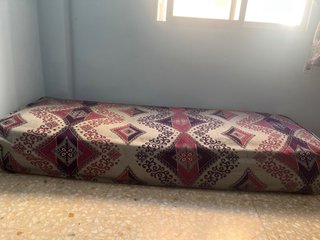 Sofá Marroquí con Funda Estampada
