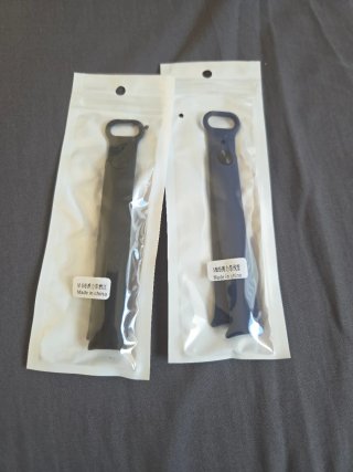 2 cinturini per Xiaomi Band 10/11 blu e nero