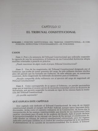 Uned Elementos de Derecho constitucional español