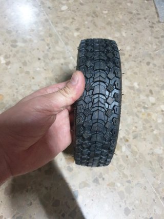Neumáticos Xiaomi 8.5 con taco