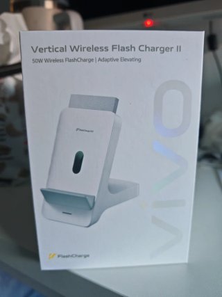Cargador Inalámbrico Vivo Vertical 50w...