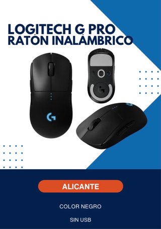 Ratón Inalámbrico Logitech G Pro