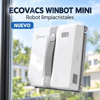 Robot limpiacristales ECOVACS WINBOT MINI gris