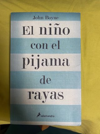 Libro El niño con el pijama de rayas
