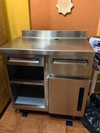 Mueble Cafetero de Acero Inoxidable