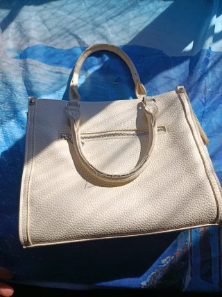 Bolso de Cuero Misako Beige